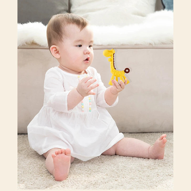 Baby Silicone Teething Training Toothbrush